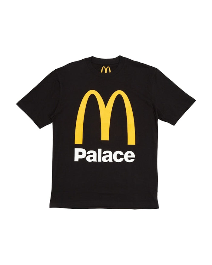 Palace x McDonald's Logo T-shirt Black