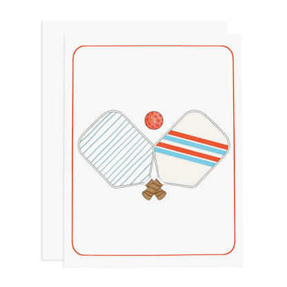 Pickleball Weekender Society Greeting Card