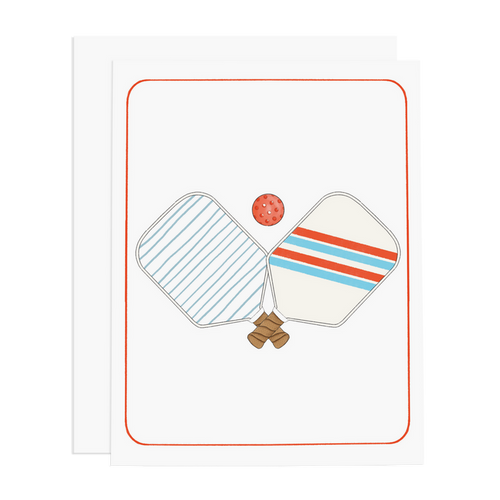 Pickleball Weekender Society Greeting Card