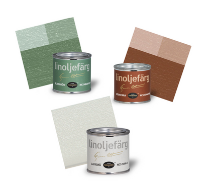 Pink Houses - Ottosson - Linseed Oil Paint - Sample Set-Ottosson Färgmakeri-Atlas Preservation