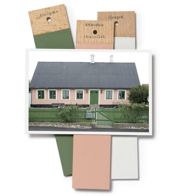 Pink Houses - Ottosson - Linseed Oil Paint - Sample Set-Ottosson Färgmakeri-Atlas Preservation