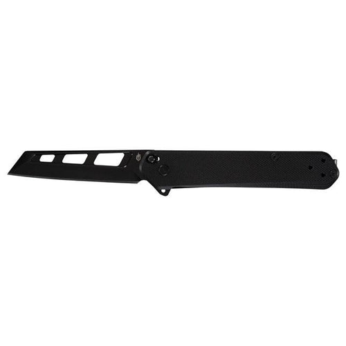 Gerber Spire everyday carry folding knife with black G10 handle scales and pocket clip