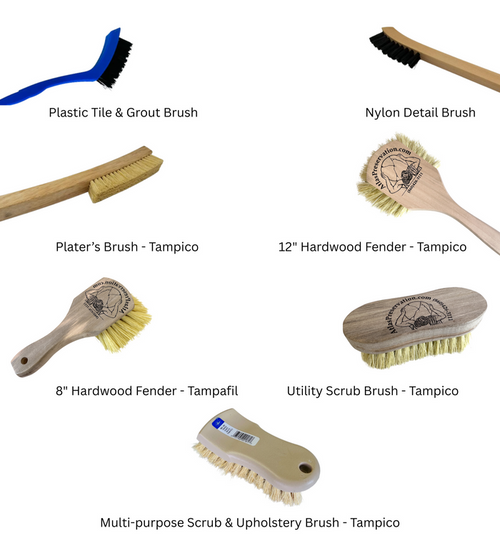 Stone Cleaning Brush Set-Magnolia Brush-Atlas Preservation