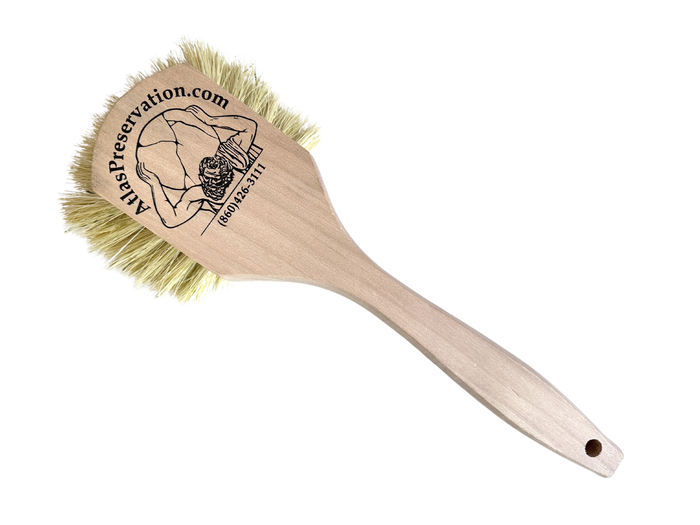 Wooden Atlas Logo Brush Set-Atlas Preservation-Atlas Preservation
