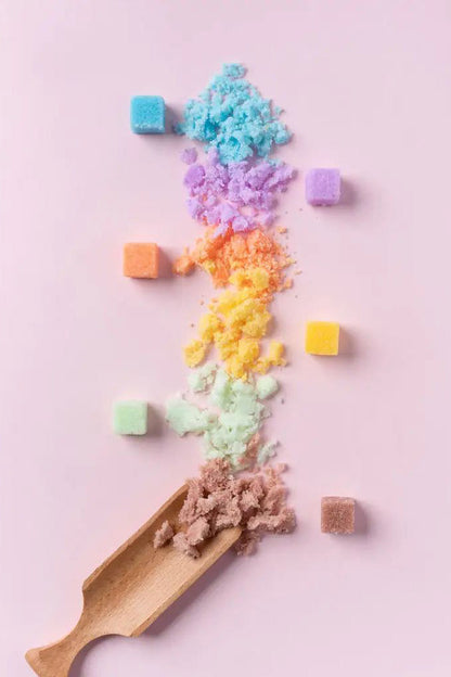 Sugar Cube Candy Scrub