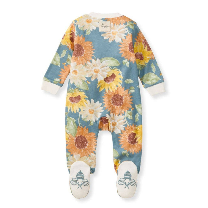 Sunflowers Sleep & Play: Mountain Blue / 0-3 Months