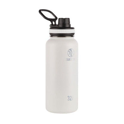 Takeya 50011 Originals Vacuum-Insulated Stainless-Steel Water Bottle, 32oz, Black, 32 oz,