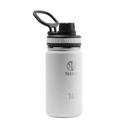 Takeya 50011 Originals Vacuum-Insulated Stainless-Steel Water Bottle, 32oz, Black, 32 oz,