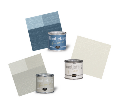 The Archipelago Timeless - Ottosson - Linseed Oil Paint - Sample Set-Ottosson Färgmakeri-Atlas Preservation