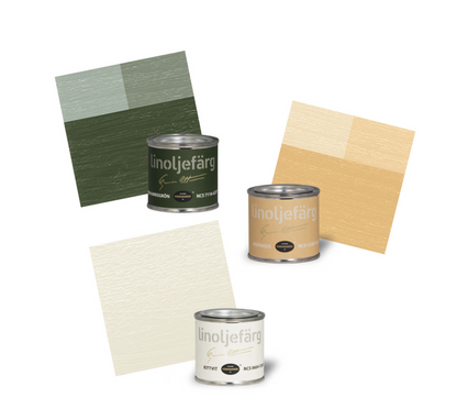 The Manor House- Ottosson - Linseed Oil Paint - Sample Set-Ottosson Färgmakeri-Atlas Preservation