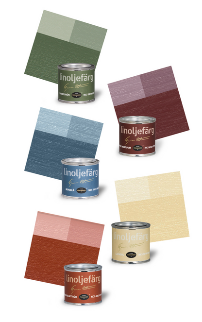 The Pastels Linseed Oil Paint - Sample Set-Ottosson Färgmakeri-Atlas Preservation