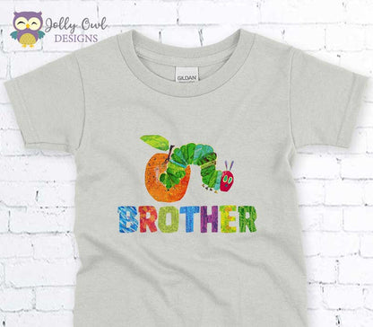 The Very Hungry Caterpillar Iron On Transfer Design For Brother - Jolly Owl Designs