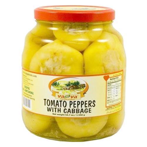 Tomato Peppers Stuffed with Cabbage / Paprike sa Kiselim Kupusom 1550g (Va-Va) - MezeHub