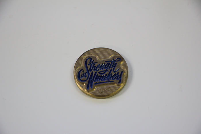 Tyson Lamb Golden State Warriors Strength In Numbers Ball Marker