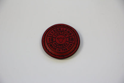 Tyson Lamb Leather Stitched Hyde 1 Putt Ball Marker