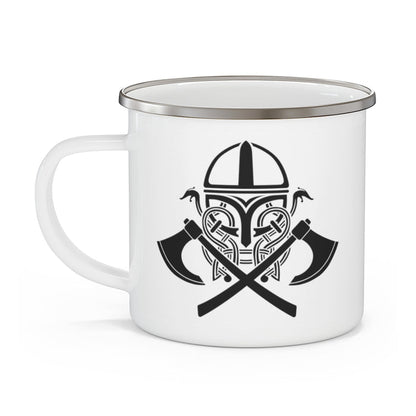 Viking Battle Gear Camping Mug Scandinavian Design Studio