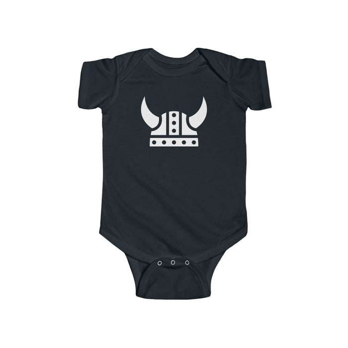 Viking Helmet Baby Bodysuit Scandinavian Design Studio