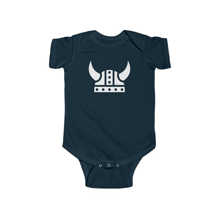 Viking Helmet Baby Bodysuit Scandinavian Design Studio