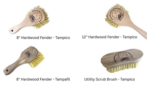 Wooden Atlas Logo Brush Set-Atlas Preservation-Atlas Preservation