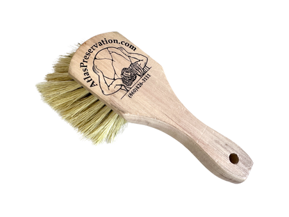 Wooden Atlas Logo Brush Set-Atlas Preservation-Atlas Preservation