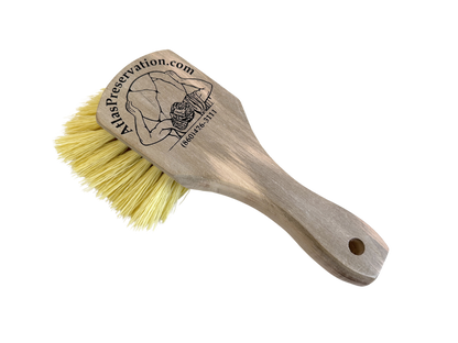 Wooden Atlas Logo Brush Set-Atlas Preservation-Atlas Preservation