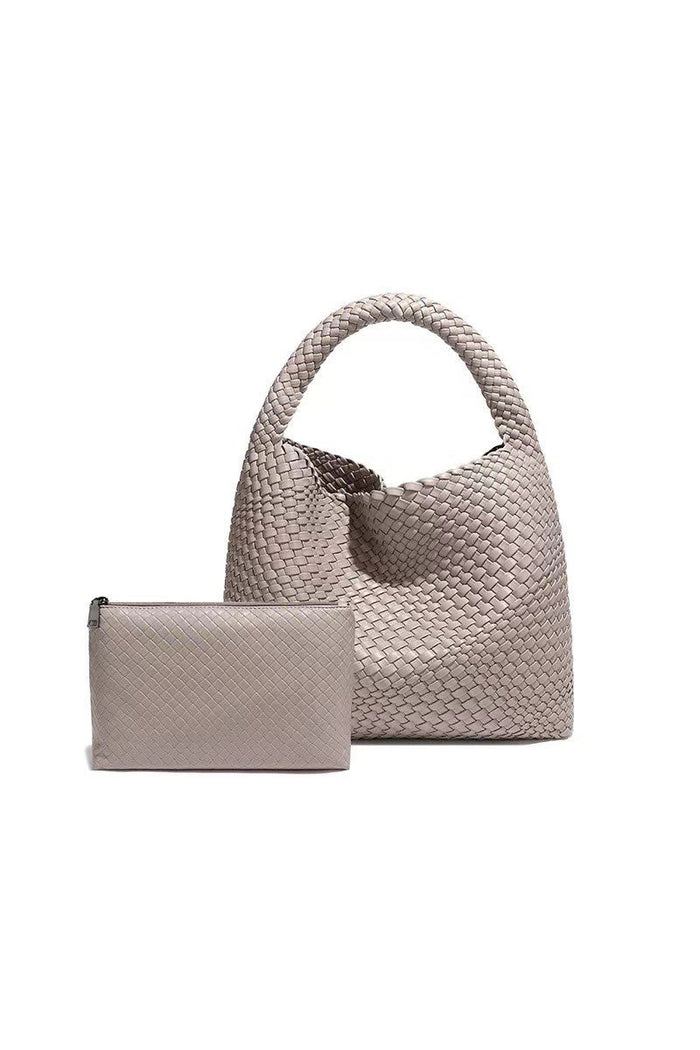 Woven Slouch Bag