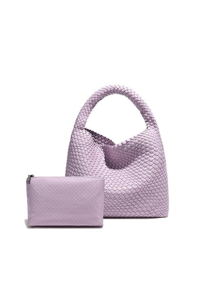 Woven Slouch Bag