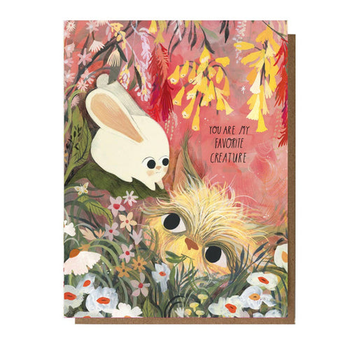 You Are My Favorite Creature Card