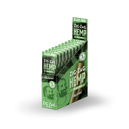 Zig Zag Natural Hemp Wraps - bnb-tobacco